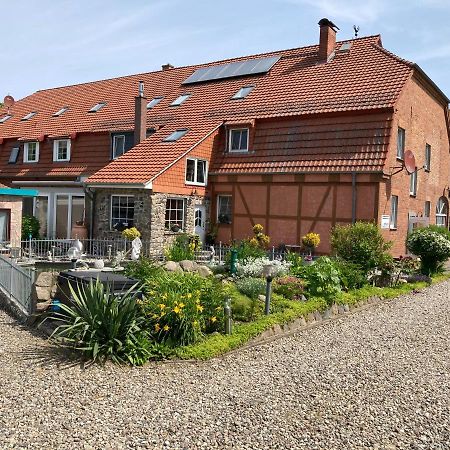 Landhausidyll Ferienwohnung Grundshagen Kültér fotó